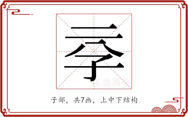 𰌞的部首图片