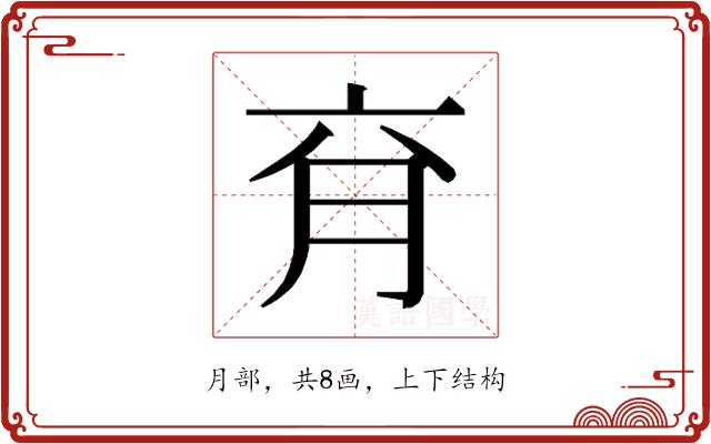 𰗄的部首图片